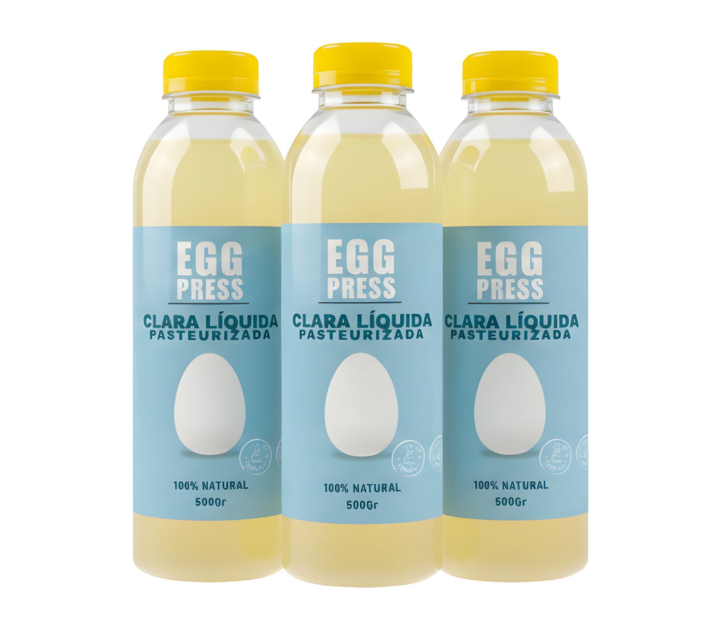 Clara de huevo liquida pasteurizada 1,5KG