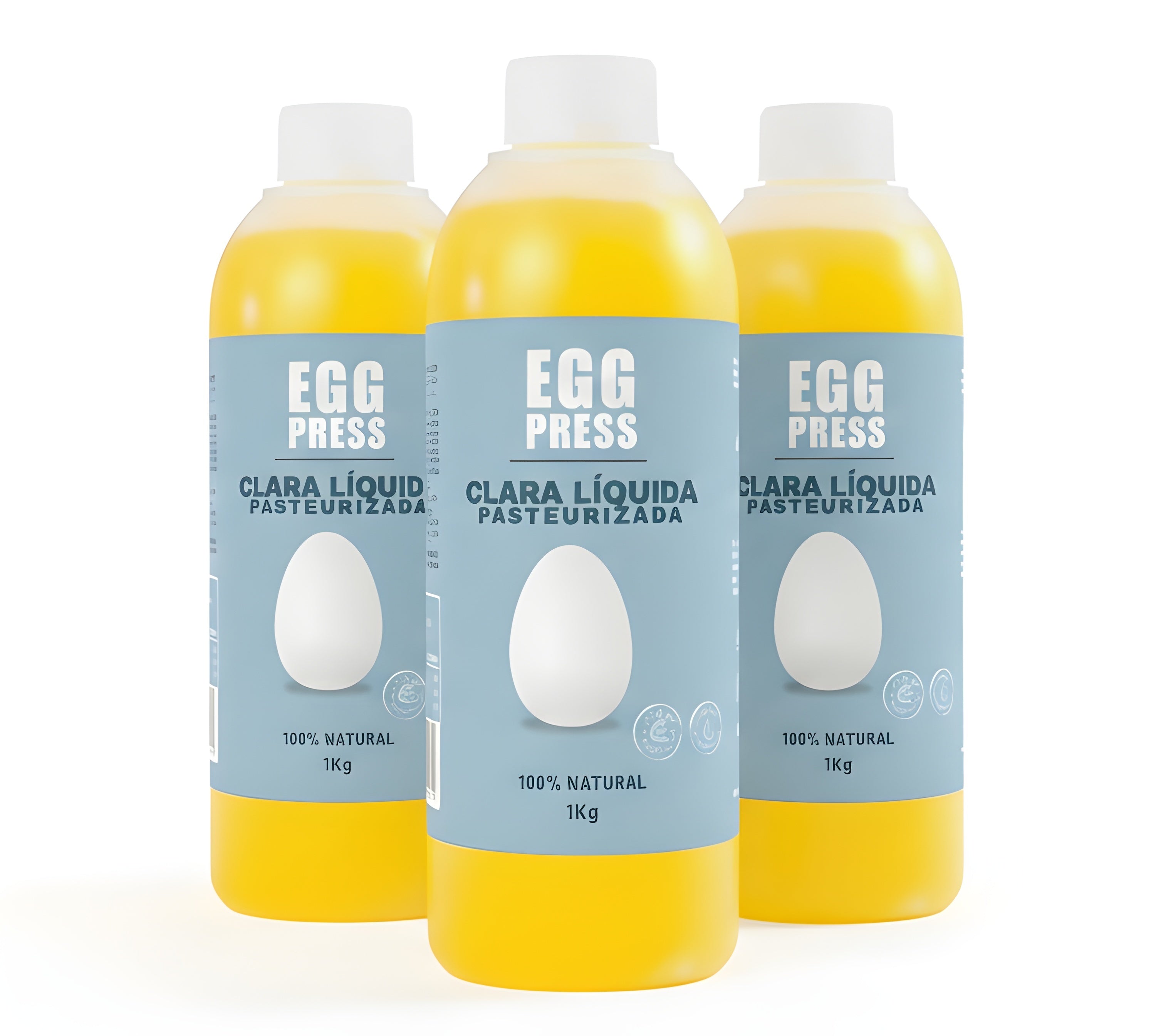 Clara liquida pasteurizada 3KG